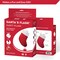 Party Flasks Santa Flask for Liquor, Wine, Drinks: Funny Gag Gifts for White Elephant Christmas Gifts Exchanges; Beverage Dispenser Holds 2.25 Liters for Holiday, Graduation, Office Parties - 4 Pack